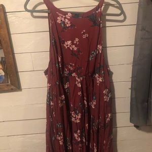 NWT Floral Sleeveless dress